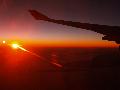Sunrise over Queensland; Heading Home, Sept 2006
