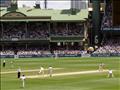 A view of play towards the members' stand